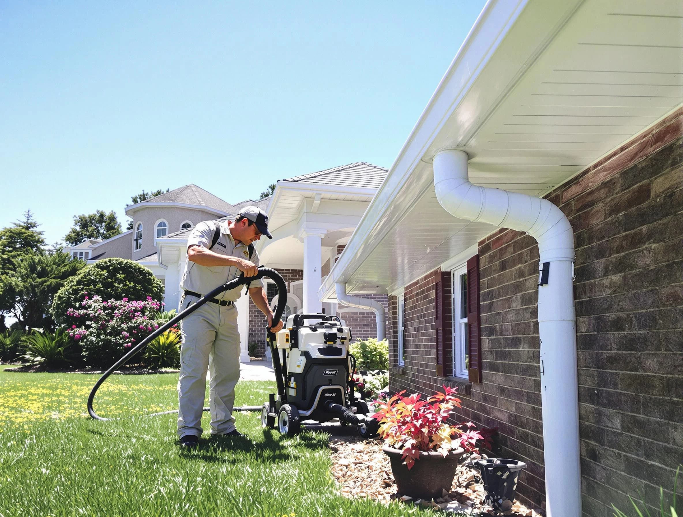 Downspout Cleaning in North Olmsted